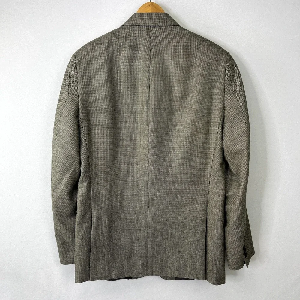 Ralph Lauren LRL Black Label Blazer 38R Slim Fit Silk Wool Sport Coat Gray